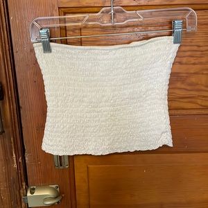 White Brandy Melville Tube Top